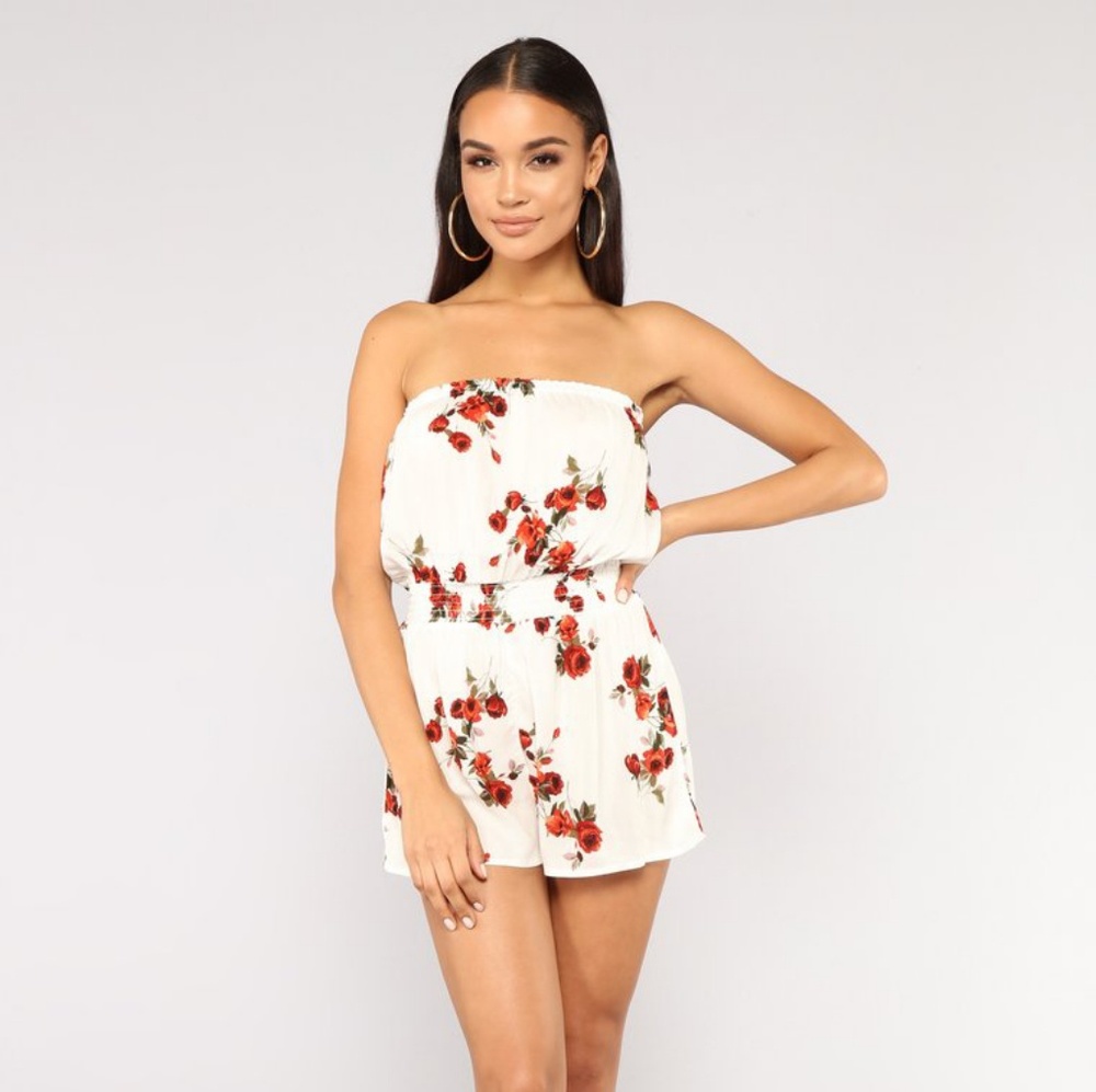 Fashion Nova Flower District Romper